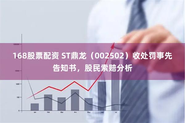 168股票配资 ST鼎龙（002502）收处罚事先告知书，股民索赔分析